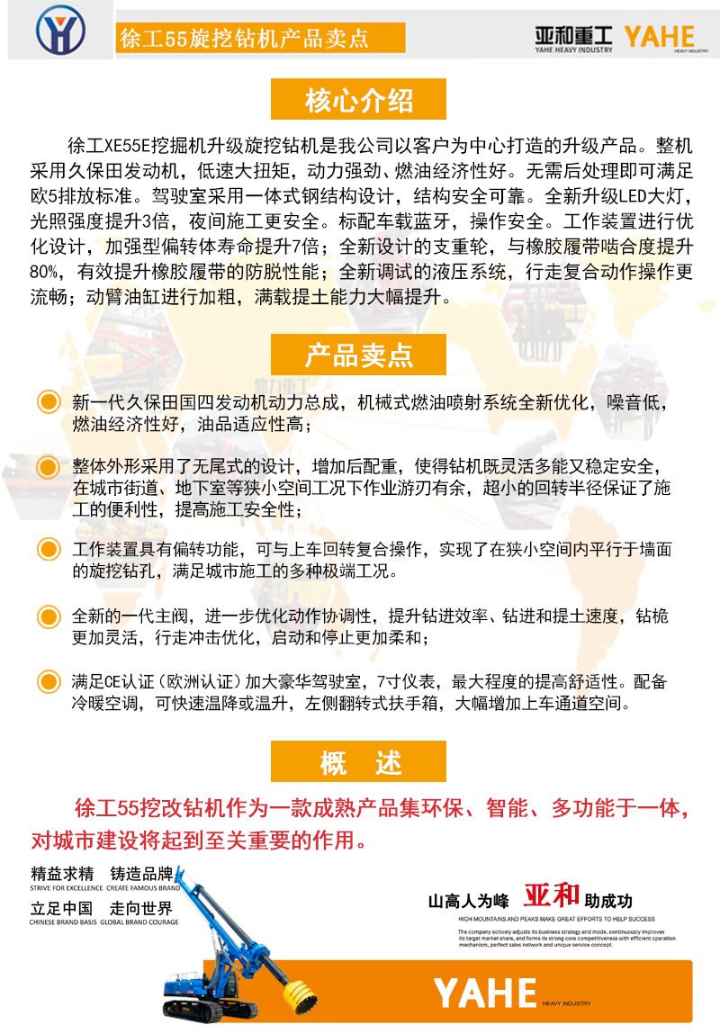 徐工55產(chǎn)品賣(mài)點(diǎn)